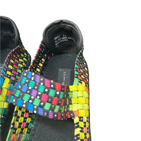 Steven by Steve Madden Size 6.5 Brice Multicolor Wedge - Picture 3 of 7